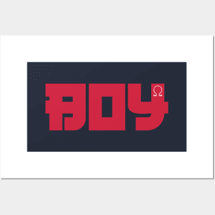 Boy Posters and Art